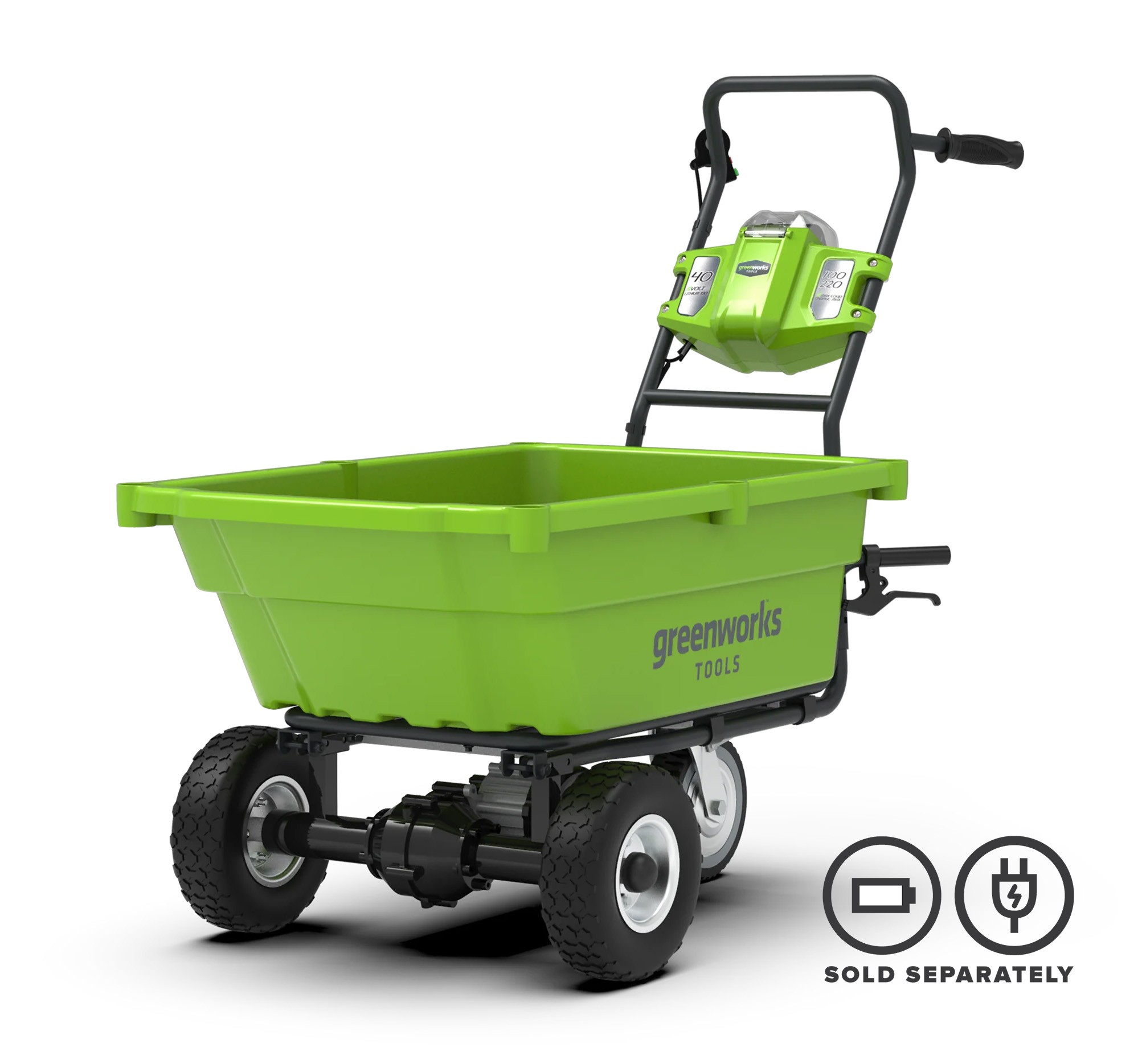 Greenworks 40V Garden Cart 100kg — Garden Carts