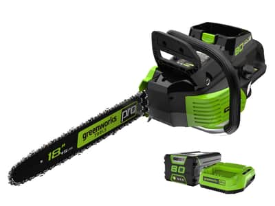 Greenworks Pro 80V Chainsaw 18" Brushless 2.0Ah Kit — Chainsaws