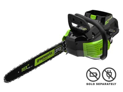 Greenworks Pro 80V Chainsaw 18" Brushless Skin — Chainsaws