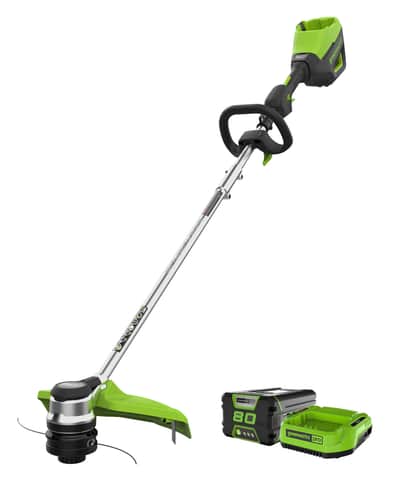 Greenworks Pro 80V Line Trimmer 406mm Brushless — Brush Cutters & Line Trimmers