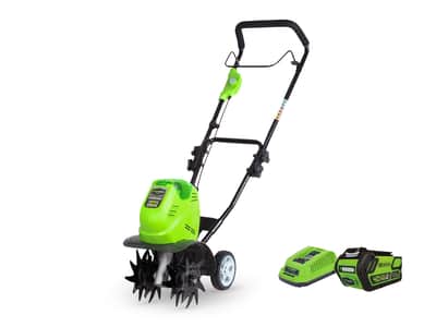 Greenworks 40V Garden Tiller 2.0Ah Kit — Rotary Tillers