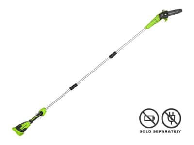 Greenworks 40V Pole Saw 8" Skin — Chainsaws