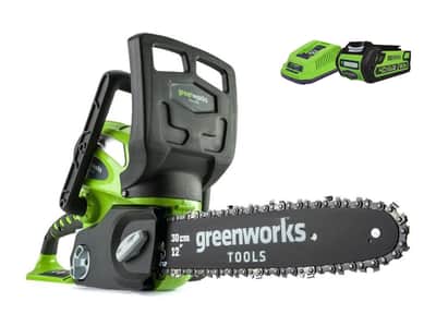 Greenworks 40V Chainsaw 12" 2.0Ah Kit — Chainsaws
