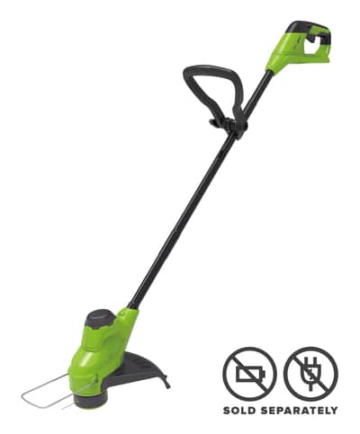 Greenworks 24V Cordless Line Trimmer 254mm Skin — Brush Cutters & Line Trimmers
