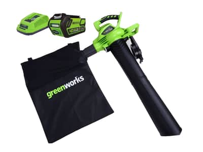 Greenworks 40V Blower Vac DigiPro 390CFM 4.0Ah Kit — Blowers