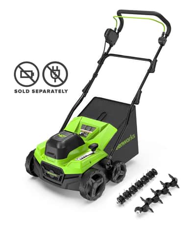 Greenworks 40V Scarifier 360mm Brushless Skin — Lawn Care