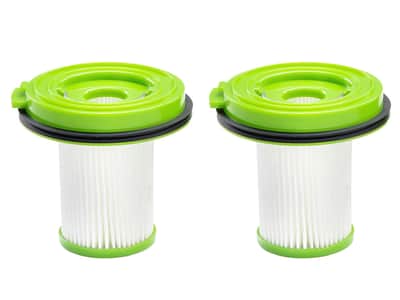 Greenworks Stick Vac HEPA Filters 2 Pack — Vacuum Parts & Accessories
