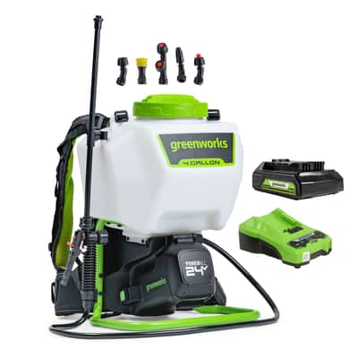 Greenworks 24V Garden Sprayer 15L 2.0Ah Kit — Sprayers