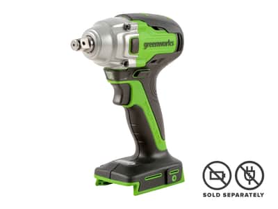 Greenworks 24V Impact Wrench 1/2" Brushless Skin — Drills