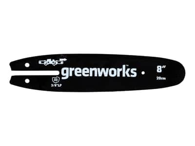 Greenworks 40V Pole Saw 8" Replacement Chain Guide Bar — Chains & Bars