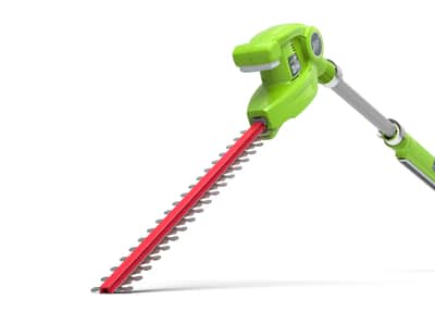 Greenworks 40V Long Reach Hedge Trimmer 510mm Blade — Hedge Trimmers