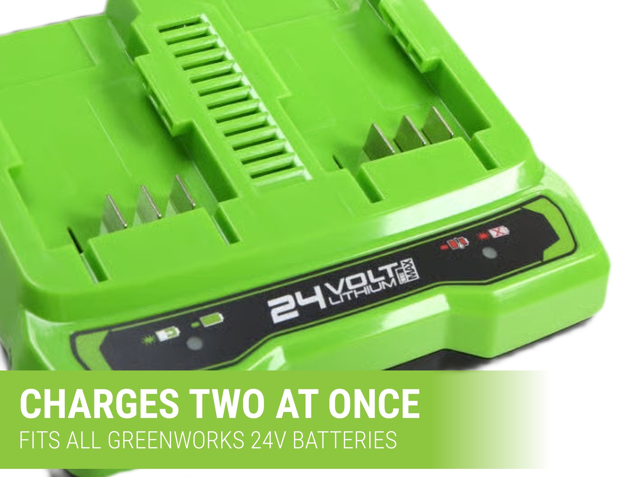 Greenworks 24V High Power Battery & Charger Kit  4.0Ah — image 2