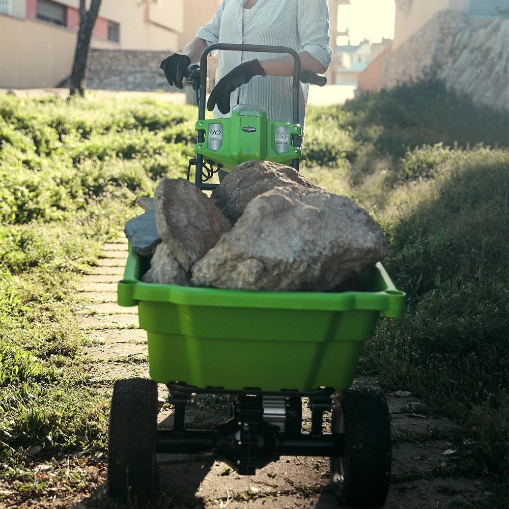 Greenworks 40V Garden Cart 100kg Skin — image 4
