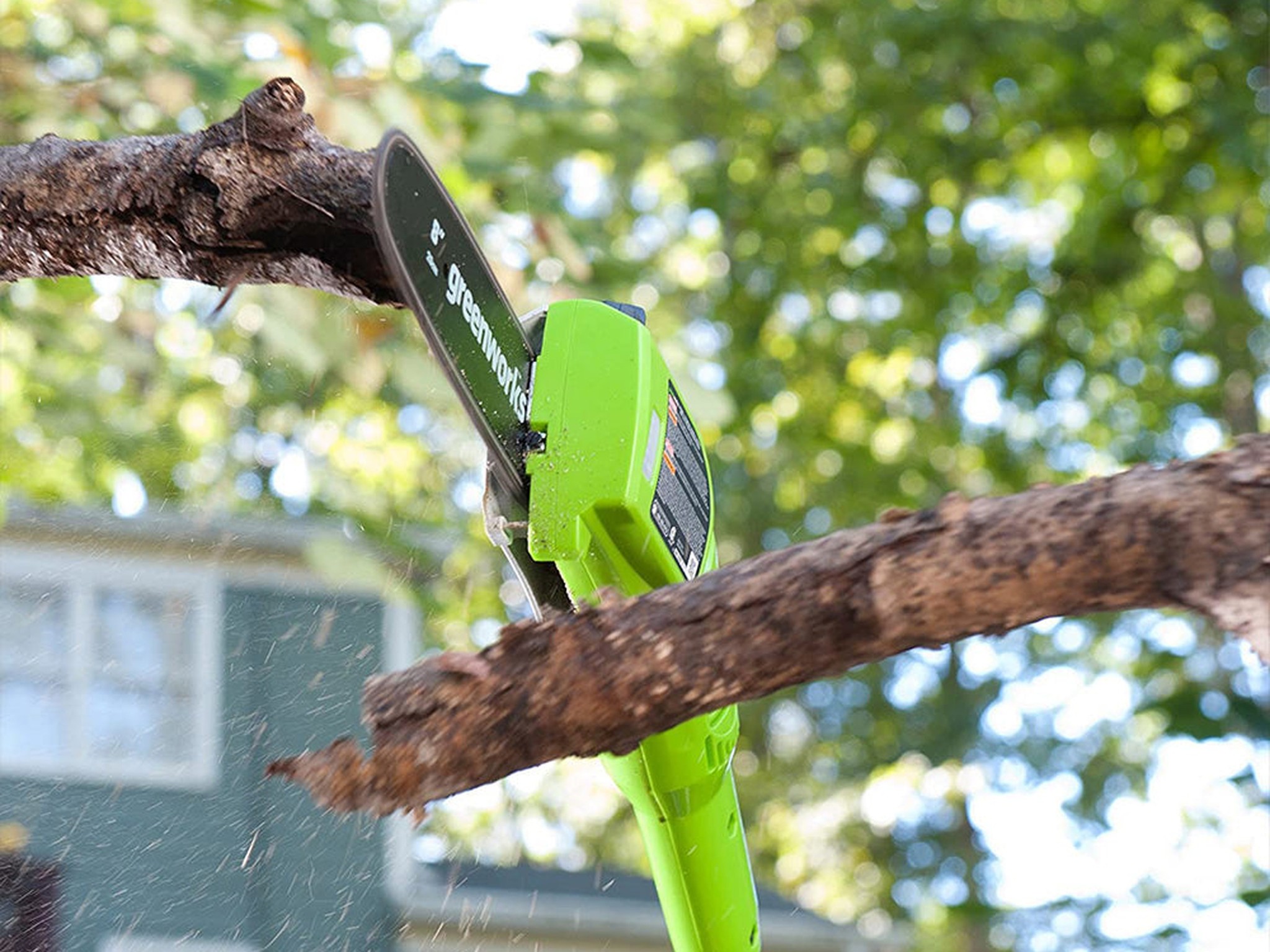 Greenworks 24V Pole Saw and Pole Hedge Trimmer Combo Skin — image 3