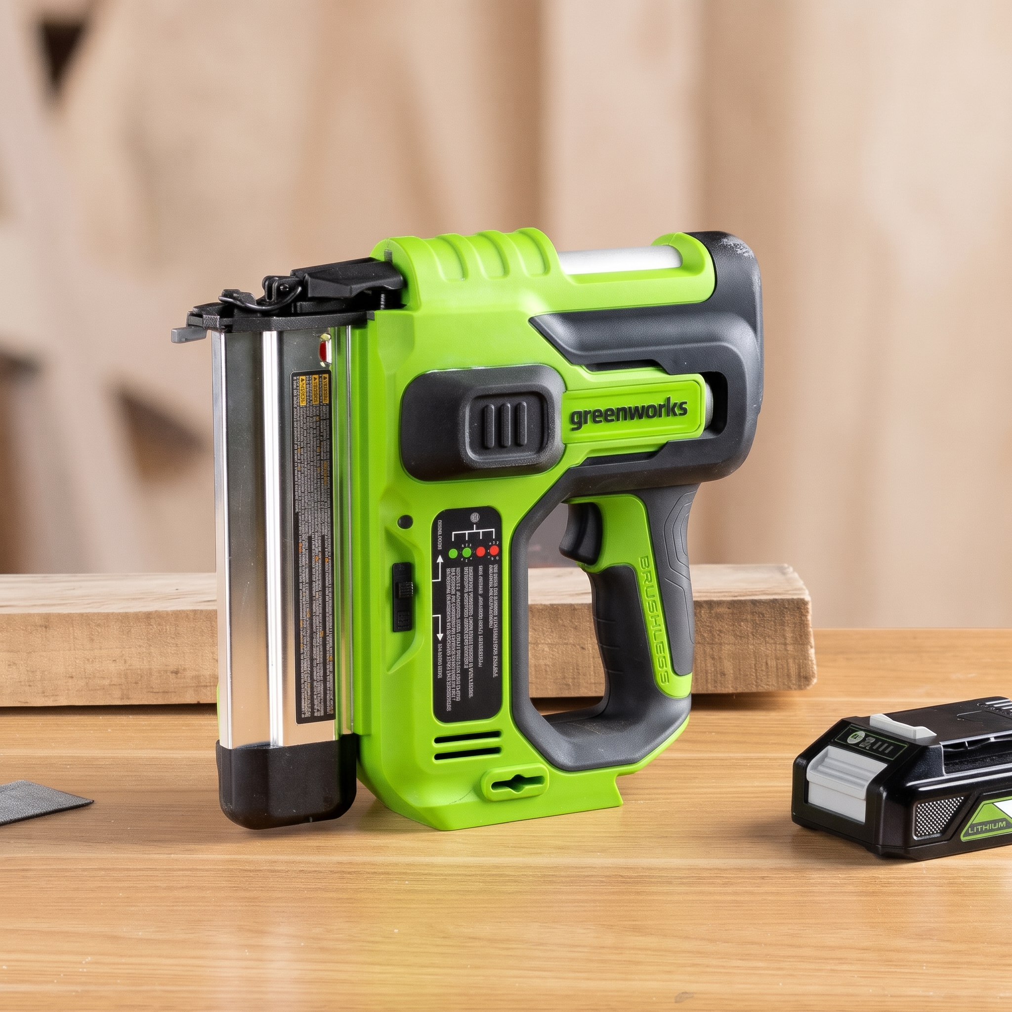 Greenworks 24V 18GA Brad Nailer Skin — image 5
