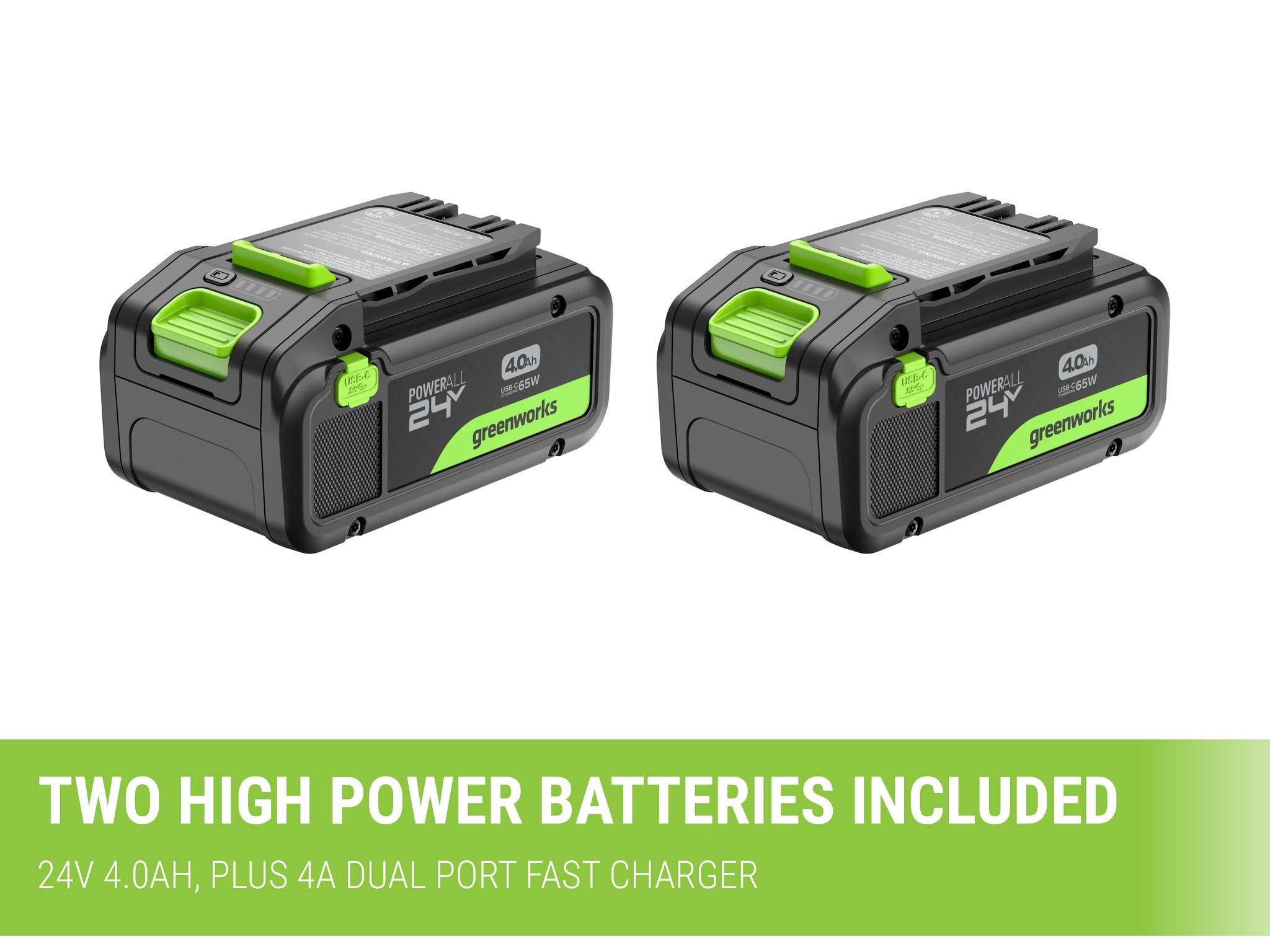 Greenworks 24V High Power Battery & Charger Kit  4.0Ah — image 5
