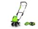 Greenworks 40V Garden Tiller 2.0Ah Kit — image 1