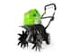Greenworks 40V Garden Tiller 2.0Ah Kit — image 2