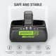 Greenworks Pro 80V Li-Ion Battery Charger Dual Port — image 4