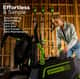 Greenworks Pro 80V Li-ion Zero Turn Ride-On Mower 107cm — image 4