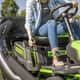 Greenworks Pro 80V Li-Ion Zero Turn Ride-On Mower 107cm Catcher — image 3