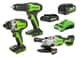 Greenworks 24V Drill Drive Grind 3 Piece 2.0/4.0Ah Kit — image 1