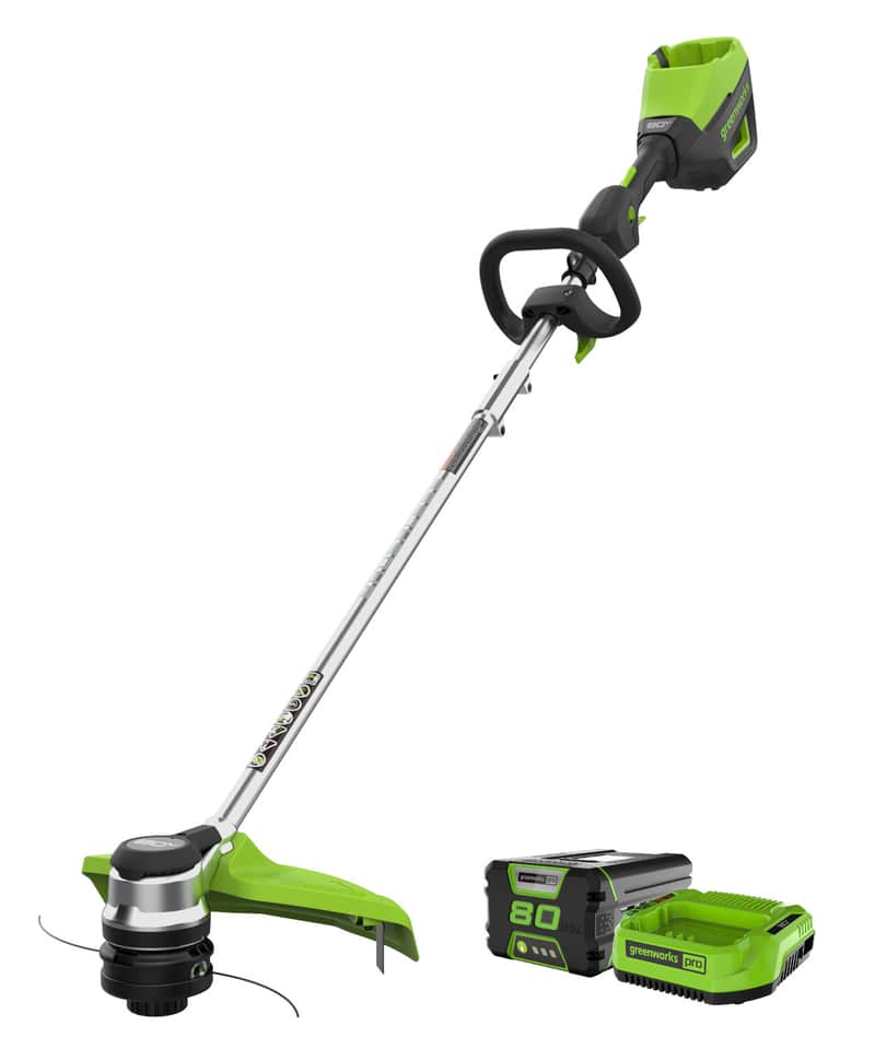 Greenworks Pro 80V Line Trimmer 406mm Brushless 2.0Ah Kit — main product image