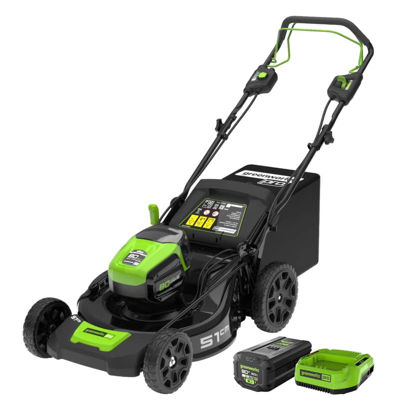 Greenworks Pro 80V Lawnmower 530mm Self-Propelled 5.0Ah Kit — main product image