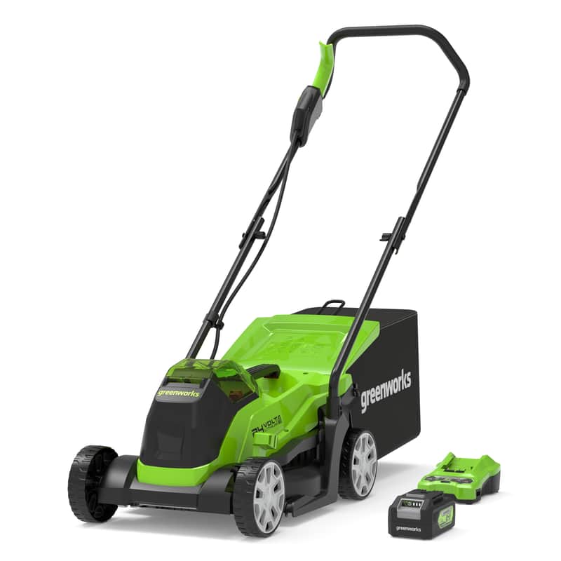 Greenworks 24V Lawnmower 320mm Brushless 4.0Ah Kit — main product image