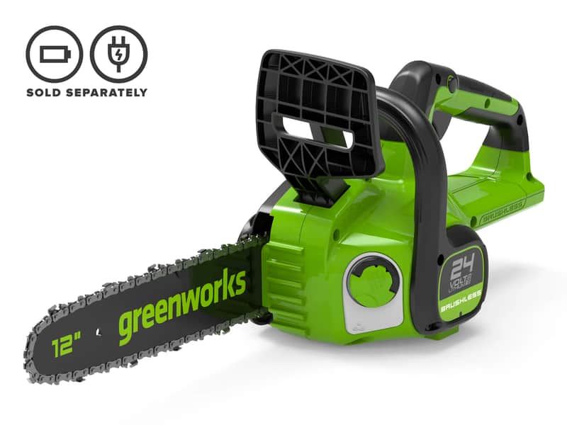 Greenworks 24V Chainsaw 12" Brushless Skin — main product image