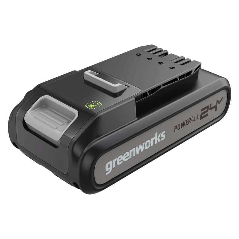 Greenworks 24V 4.0Ah Li-ion Slimline Battery — main product image