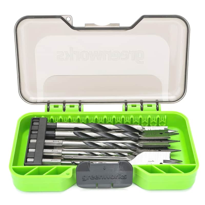 Greenworks Wood Drilling Set 11 Piece — main product image