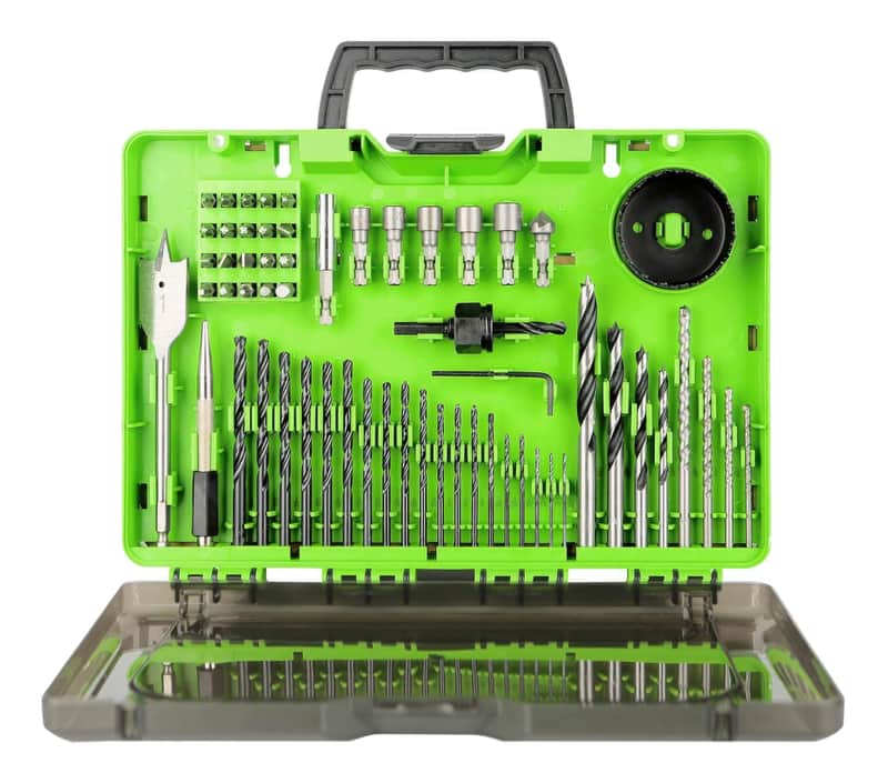 Greenworks Multi-Material Drill and Drive Set 60 Piece — main product image