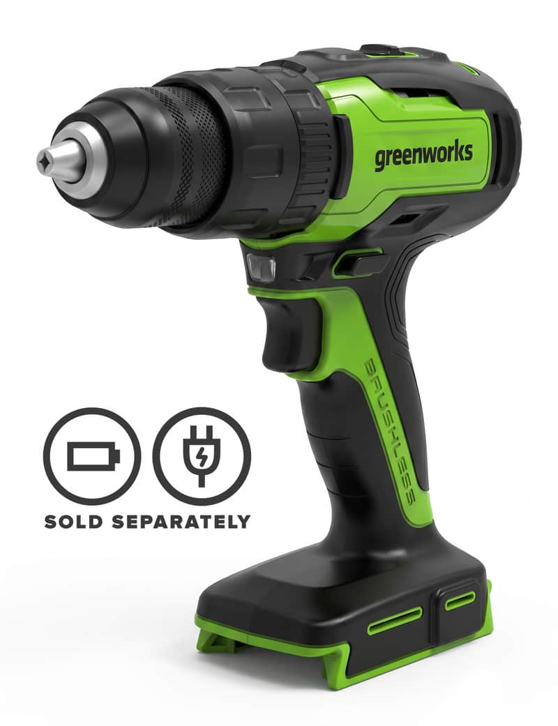 Greenworks 24V Brushless Hammer Drill Skin — main product image